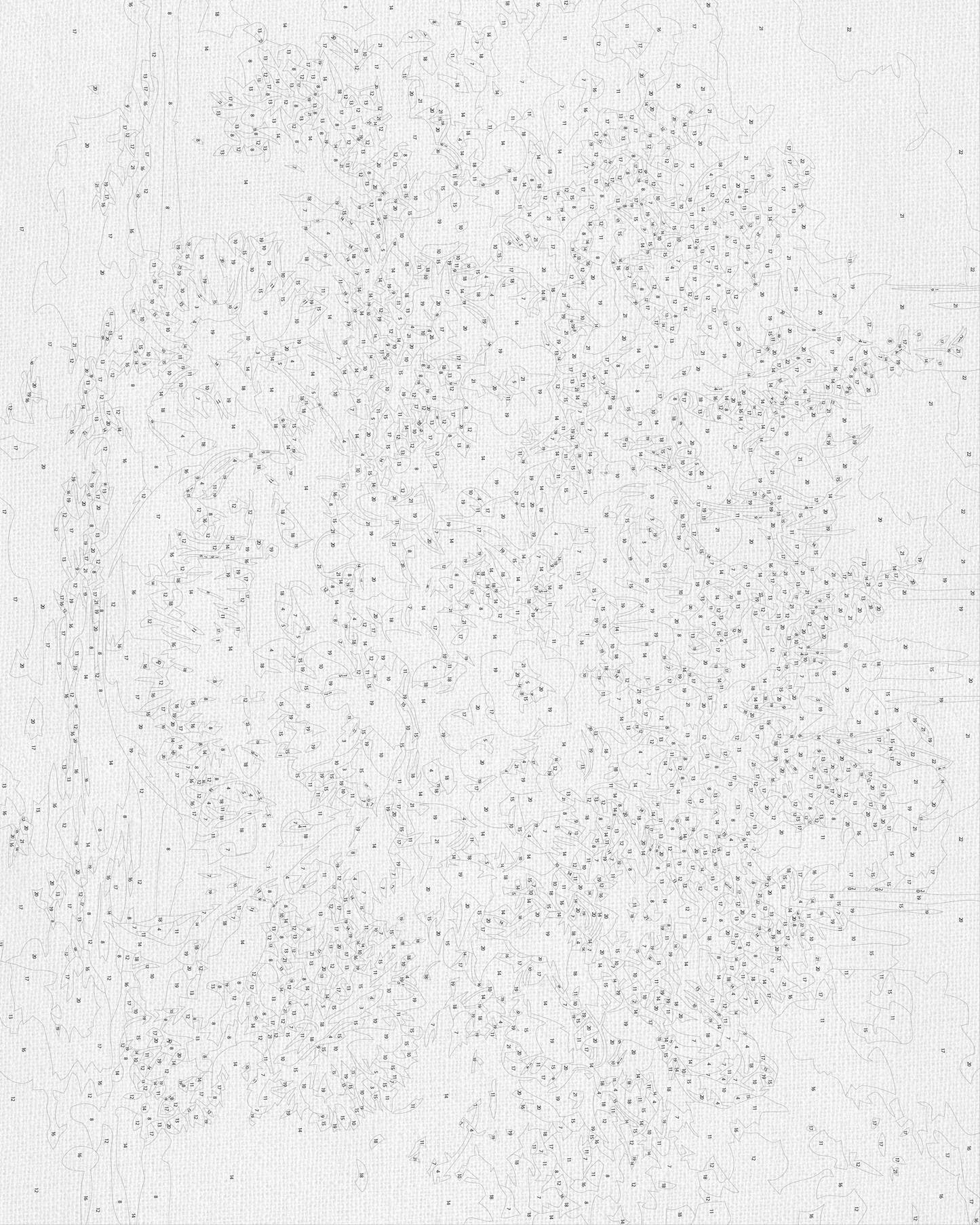 Maľovanie podľa čísel – Kytica poľných kvetov 40*50 cm LW 3073