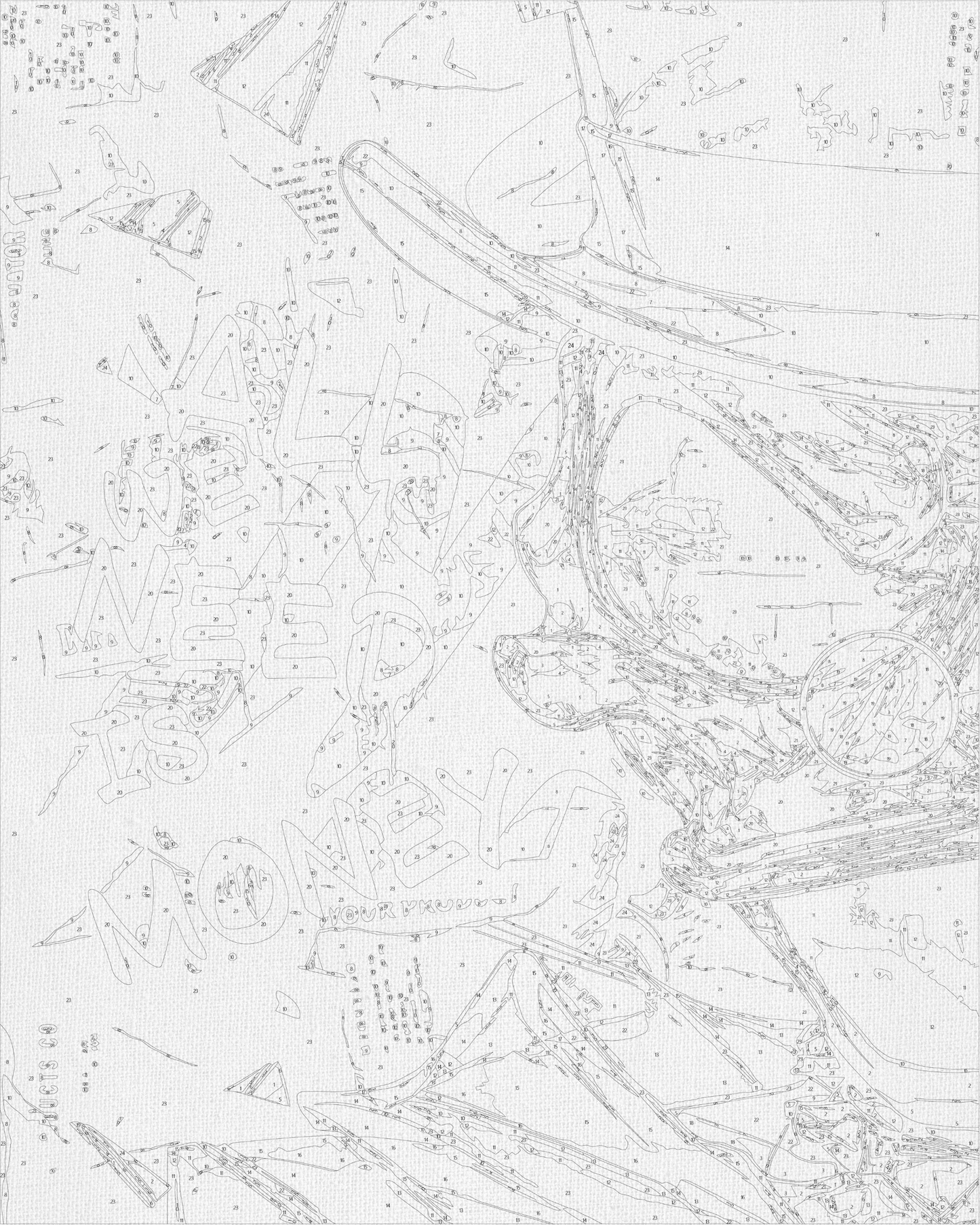 Maľovanie podľa čísel – Filmoví hrdinovia. Držgroš 40*50 cm LW 31819