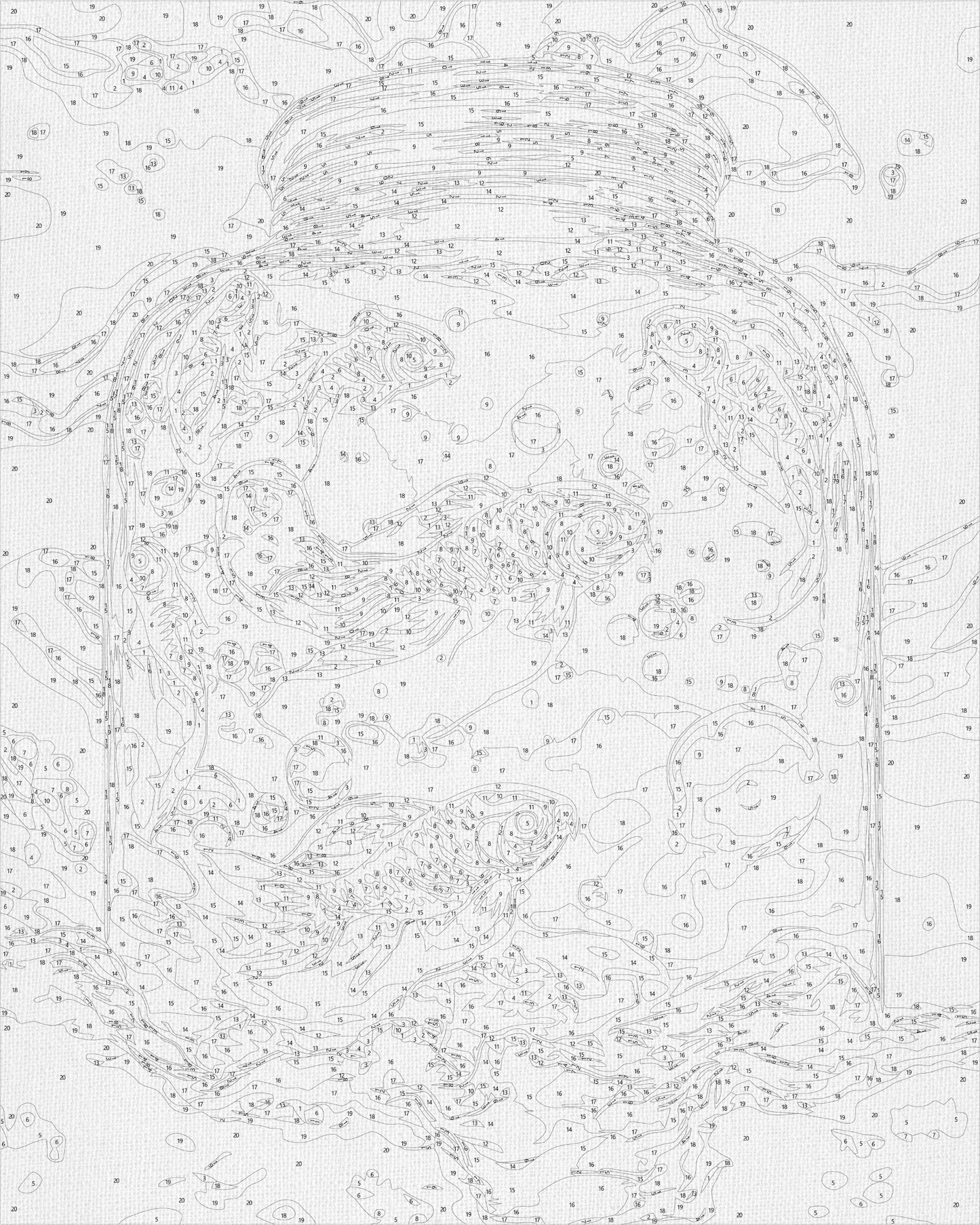 Maľovanie podľa čísel - Podmorský svet, rybky s metalickými farbami 40*50 cm LW 3460