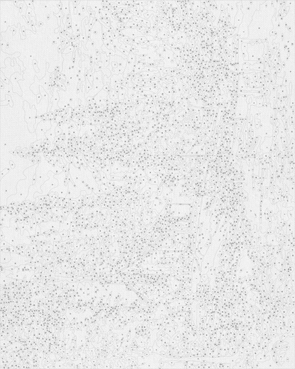 Maľovanie podľa čísel krajinka – Poľovnícky domček.  40*50 cm LW 1831