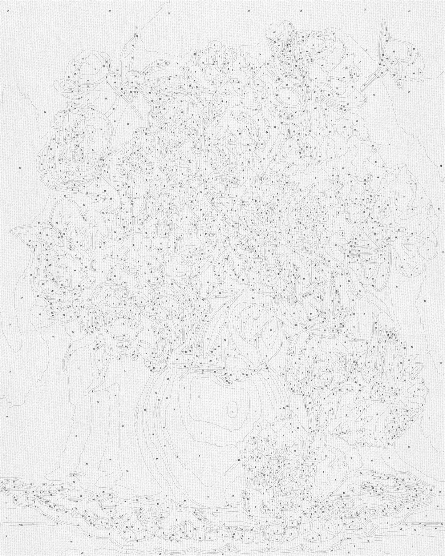 Maľovanie podľa čísel – Pivónie vo váze 40*50 cm LW 3068