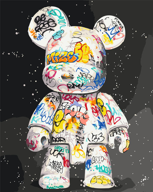 Maľovanie podľa čísel – Bearbrick 40*50 cm LW 32320