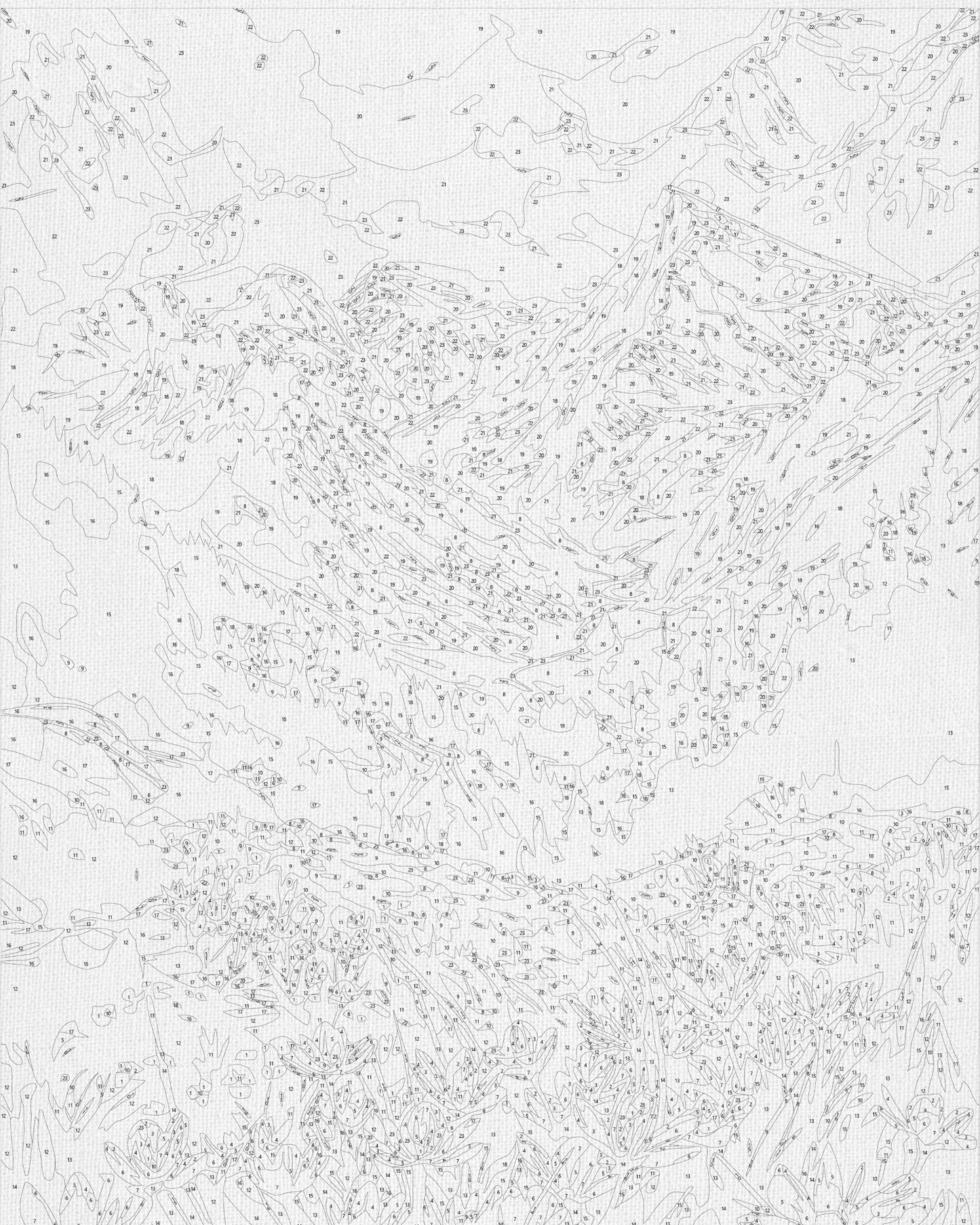 Maľovanie podľa čísel krajinka – Pod horami 40*50 cm LW 3436