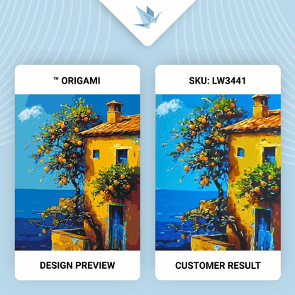 Maľovanie podľa čísel krajinka – Letná talianska  40*50 cm LW 3441