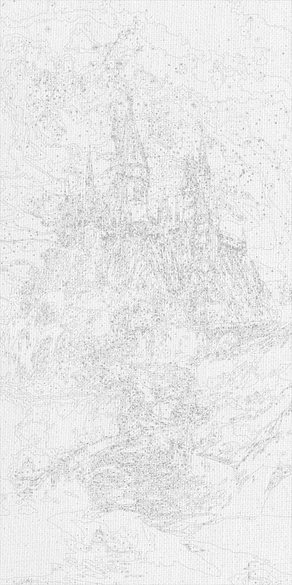 Maľovanie podľa čísel Rokfort 40×80 cm LW 5106